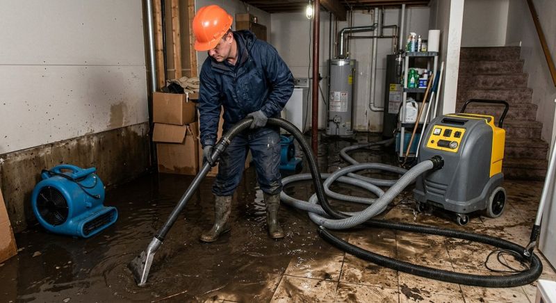 Basement Water Extraction in Chandler, AZ