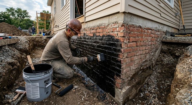 Brick Foundation Sealing in Grand Rapids, MI