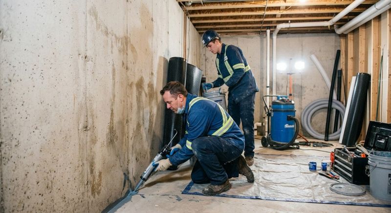 Basement Foundation Sealing in Grand Rapids, MI