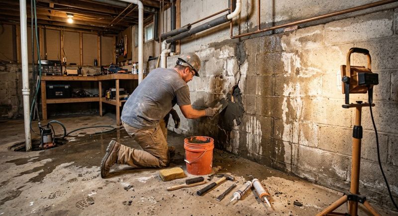 Basement Foundation Sealing in Grand Rapids, MI