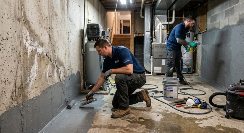 Basement Seepage Repair in Fort Collins, CO