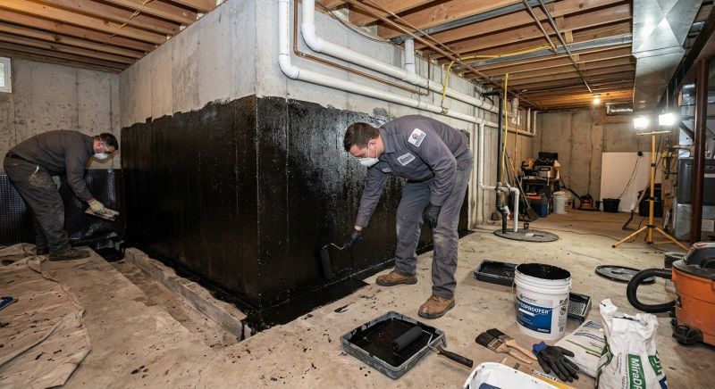 Basement Waterproofing in Fredericksburg, VA