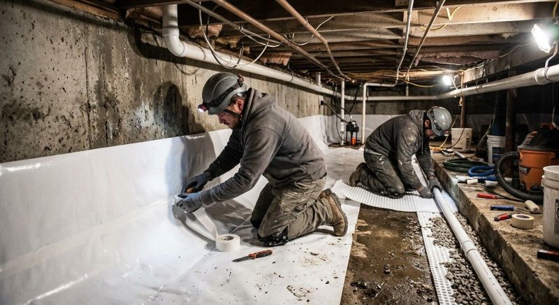 Cellar Waterproofing in Fort Collins, CO