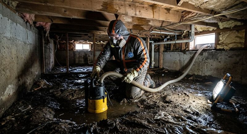 Crawlspace Water Removal in Scottsdale, AZ