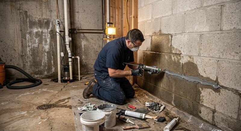 Foundation Leak Repair in Grand Rapids, MI