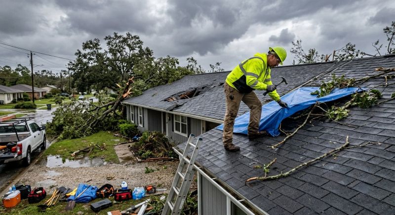 Storm Damage Mitigation in Gilbert, AZ