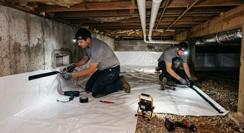 Vapor Barrier Installation in Fort Wayne, IN