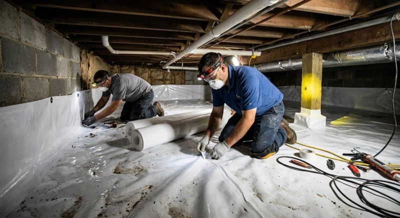 Vapor Barrier Installation in Fort Collins, CO