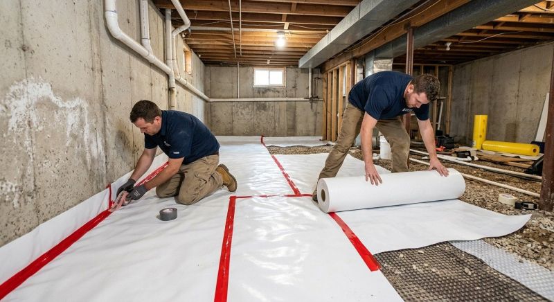 Vapor Barrier Installation in Greenville, SC